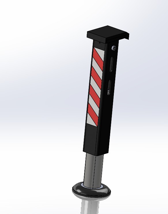 重型可调起落架_支腿-机械支撑组件