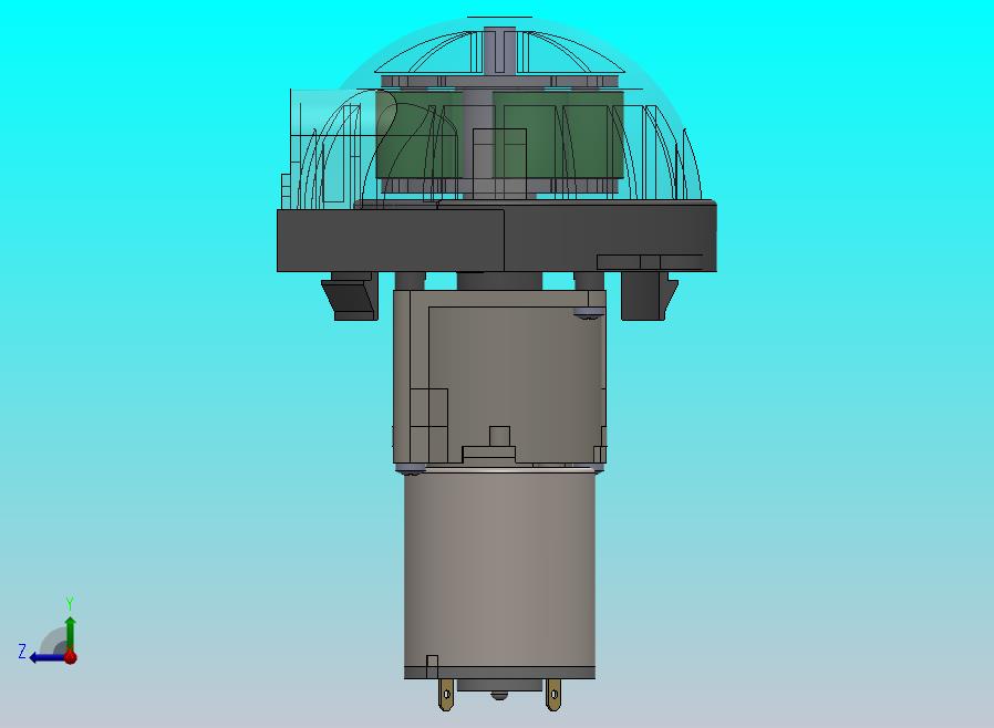 带电机的蠕动泵