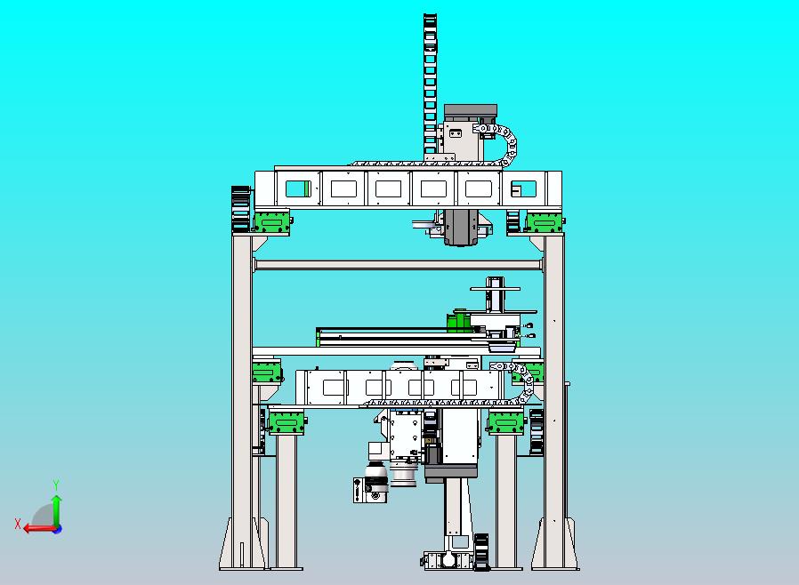 锂电池X射线视觉检测机构