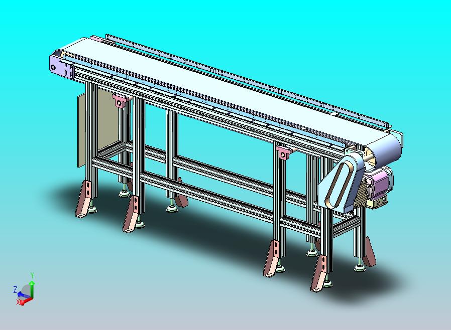 宽度200长度2000皮带线
