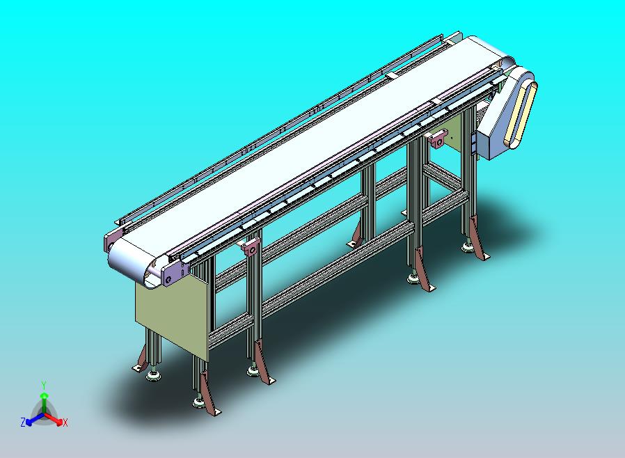 宽度200长度2000皮带线