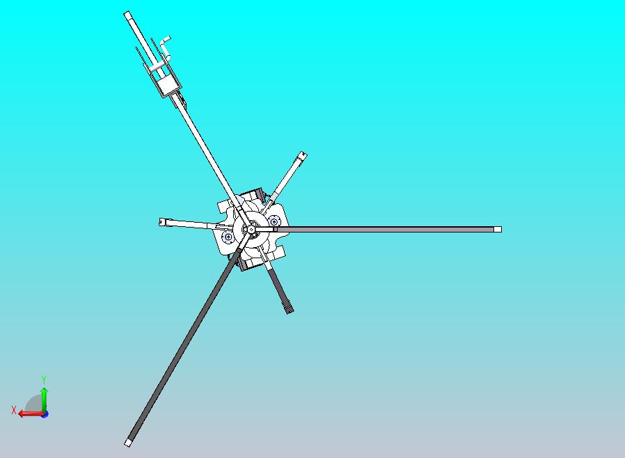双层伞形井下救援机器人