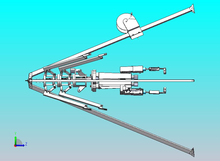 双层伞形井下救援机器人