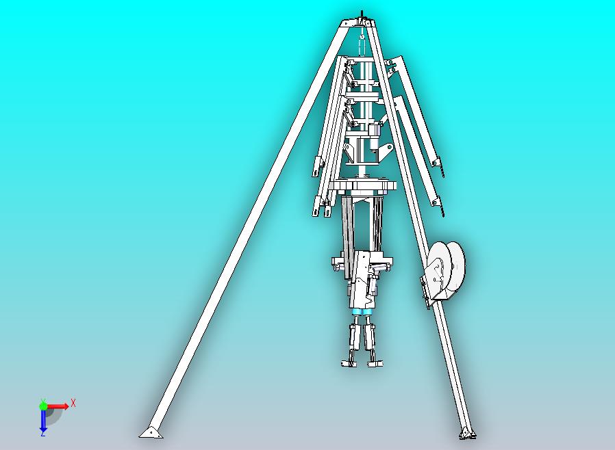 双层伞形井下救援机器人