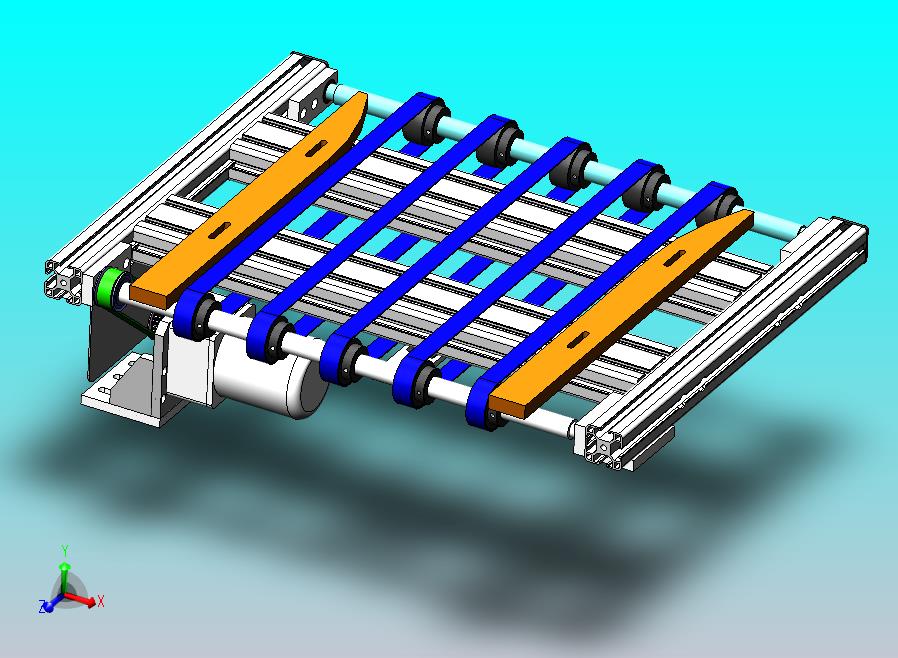 多道带式输送机构