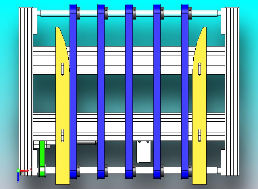 多道带式输送机构