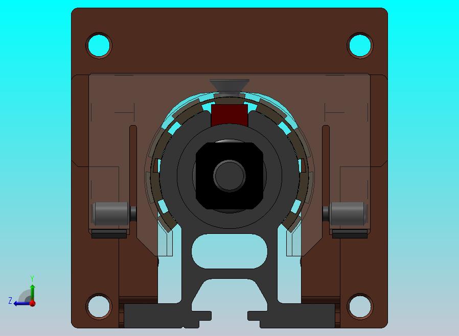 带滑动轴承的直线驱动器