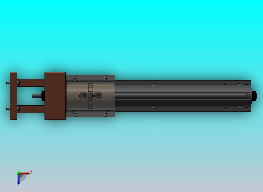 带滑动轴承的直线驱动器