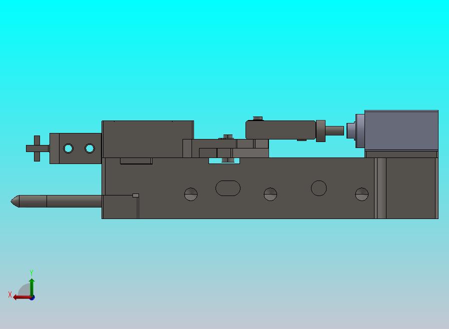 连杆机构的气动夹爪机构
