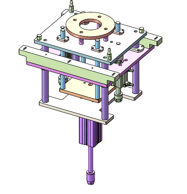 倍速链顶升机构