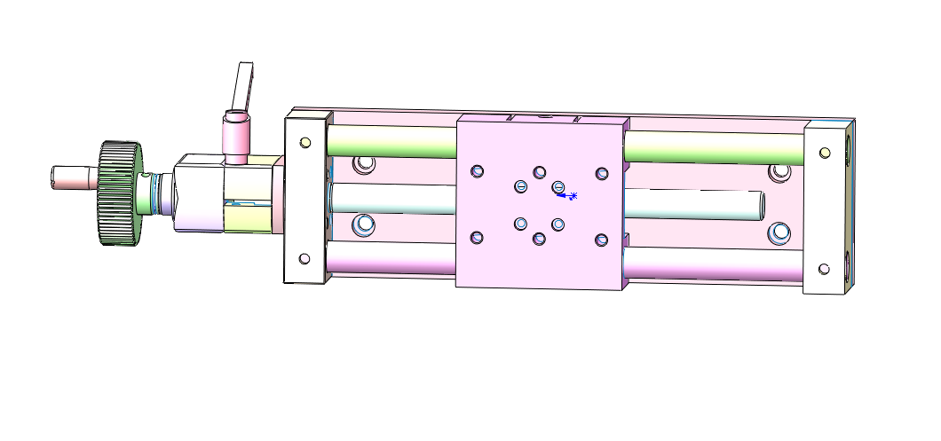 带位置显示的手摇模组
