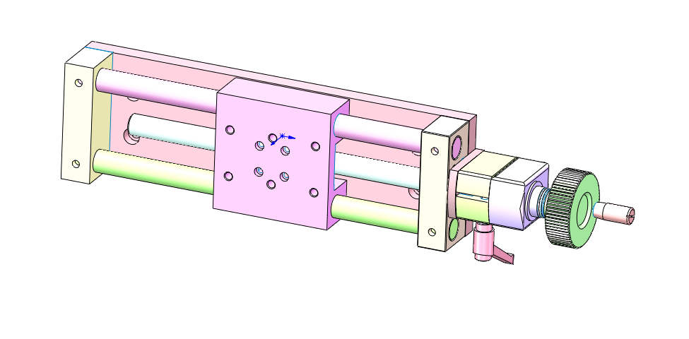 带位置显示的手摇模组