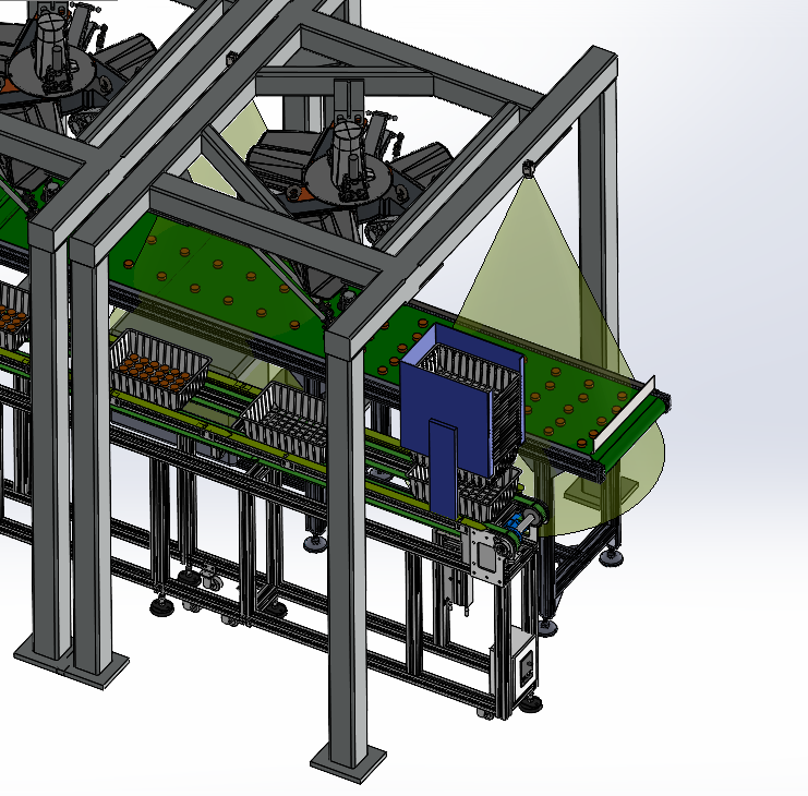 混沌下料装盒线