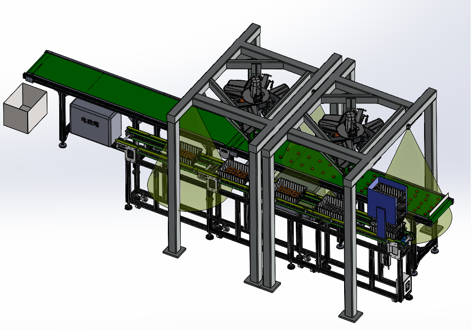 混沌下料装盒线