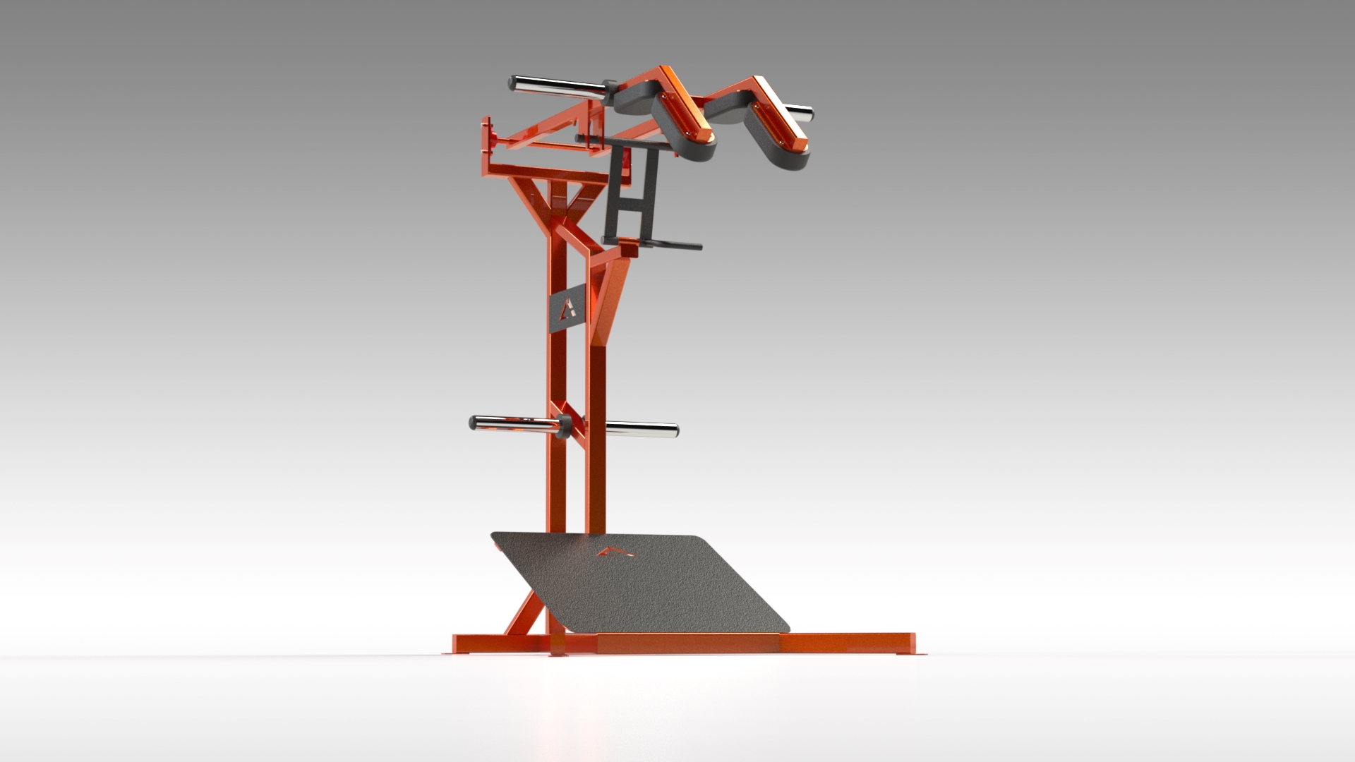 杠杆深蹲小腿机