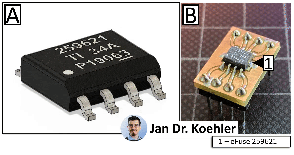 TPS259621 eFuse CAD 模型