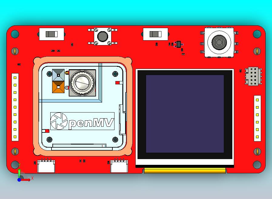 OpenMV AE3 OLED 分线板