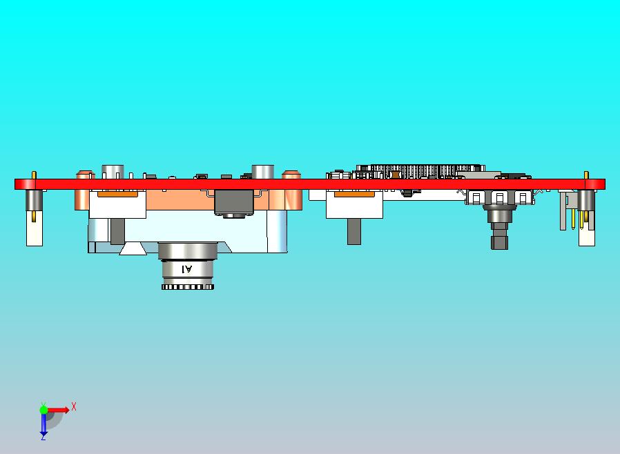OpenMV AE3 OLED 分线板