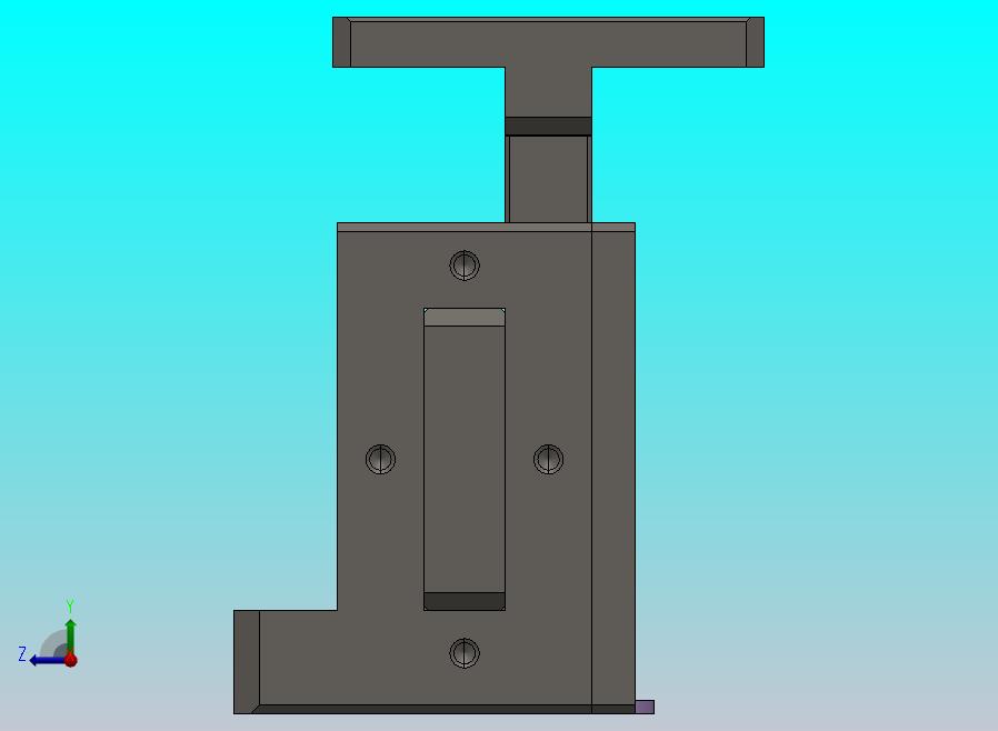 凸轮机构的气动顶升机构
