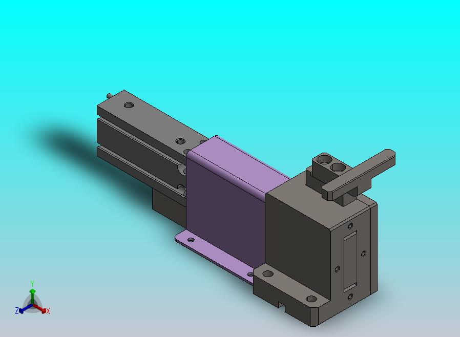 凸轮机构的气动顶升机构