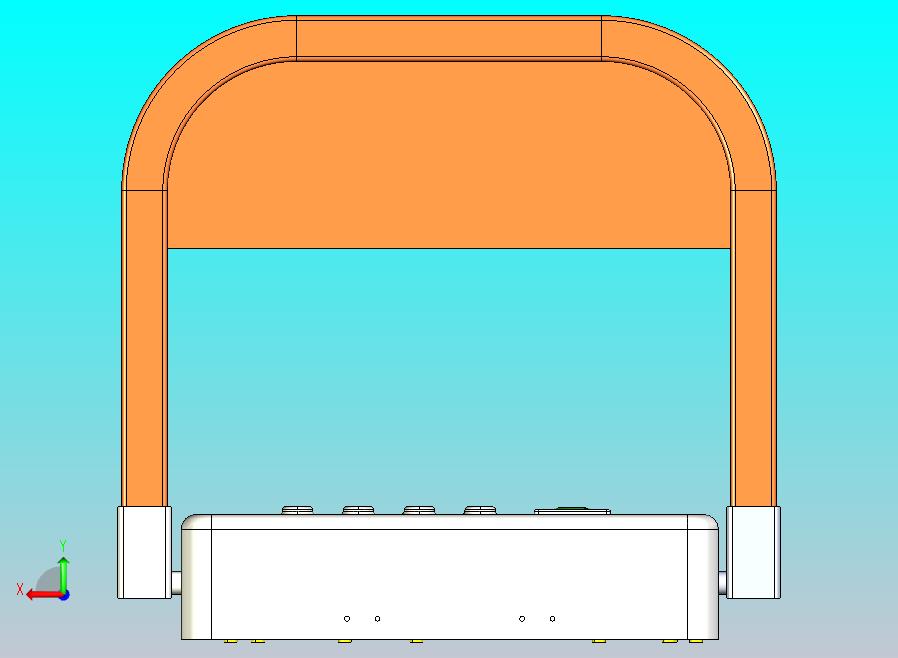 远程车位锁图纸