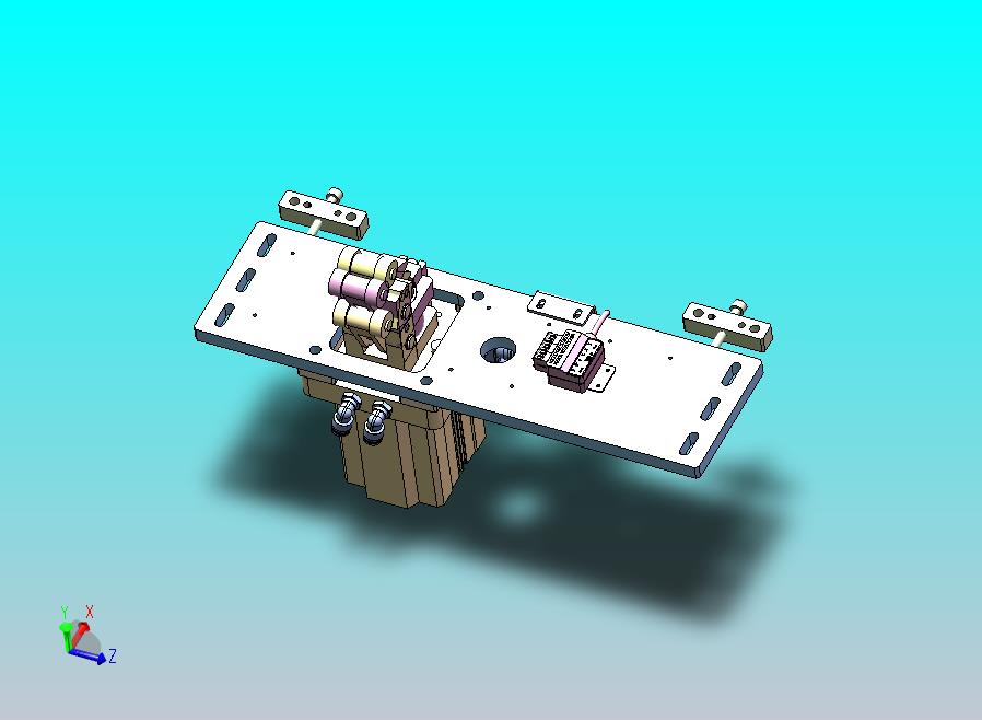 倍速链阻挡气缸