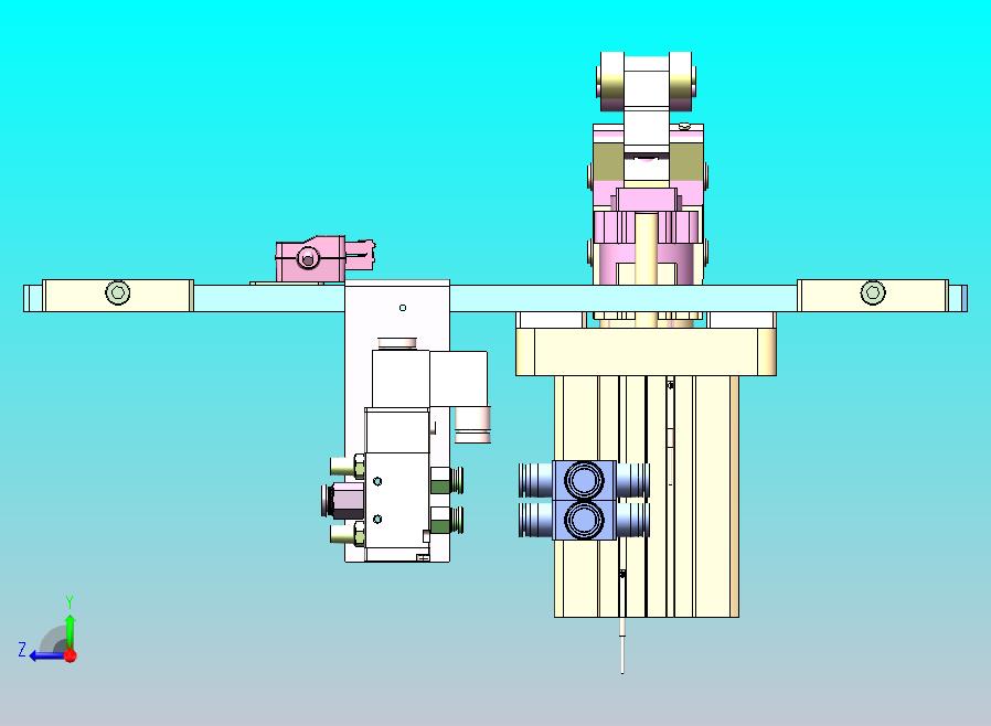 倍速链阻挡气缸