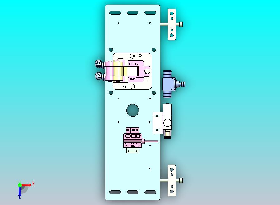 倍速链阻挡气缸