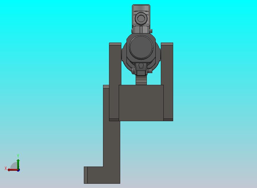 连杆机构的气动压紧机构