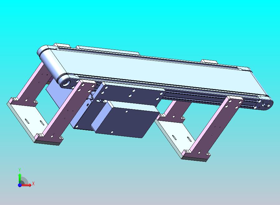 进料检测皮带输送机