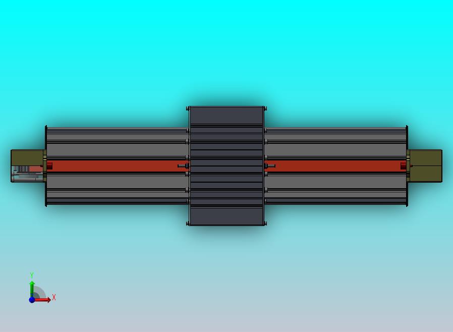 传动带驱动的直线运动单元