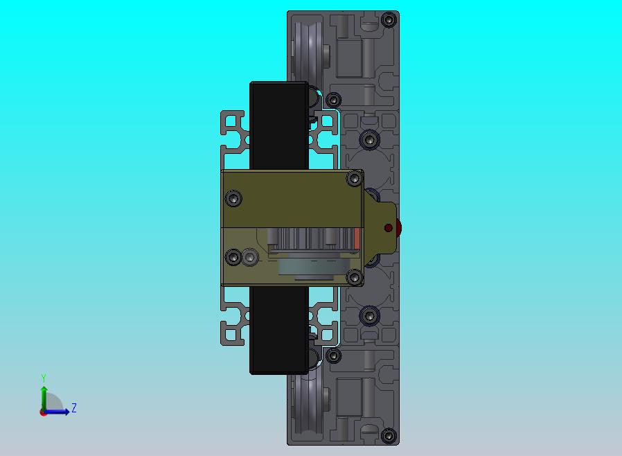 传动带驱动的直线运动单元