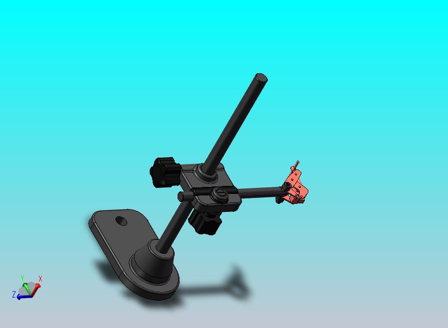 手动调节夹持平台