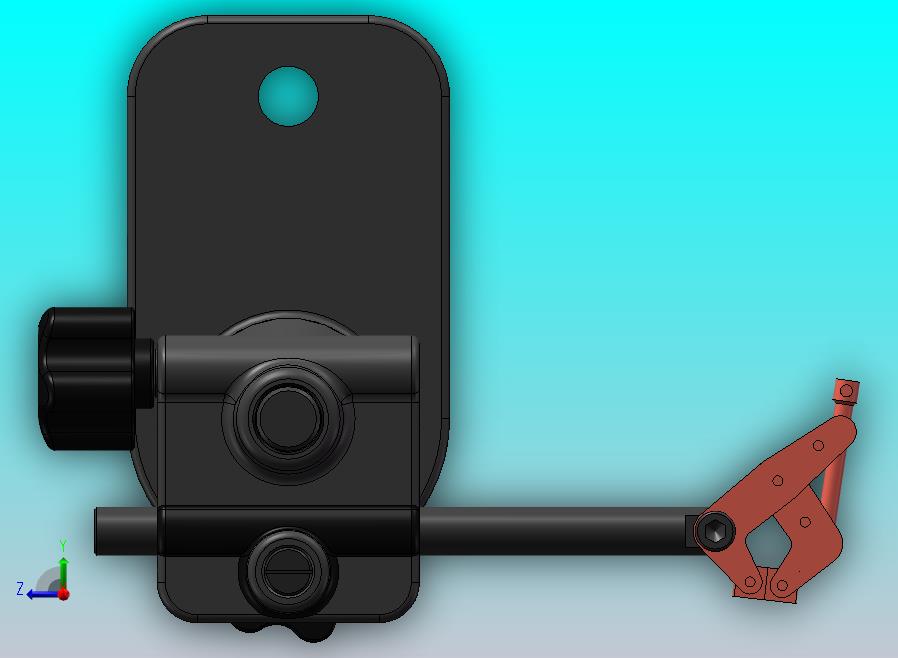 手动调节夹持平台