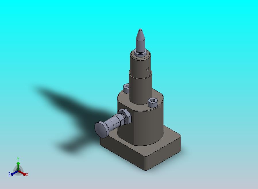 旋钮柱塞的快换治具机构