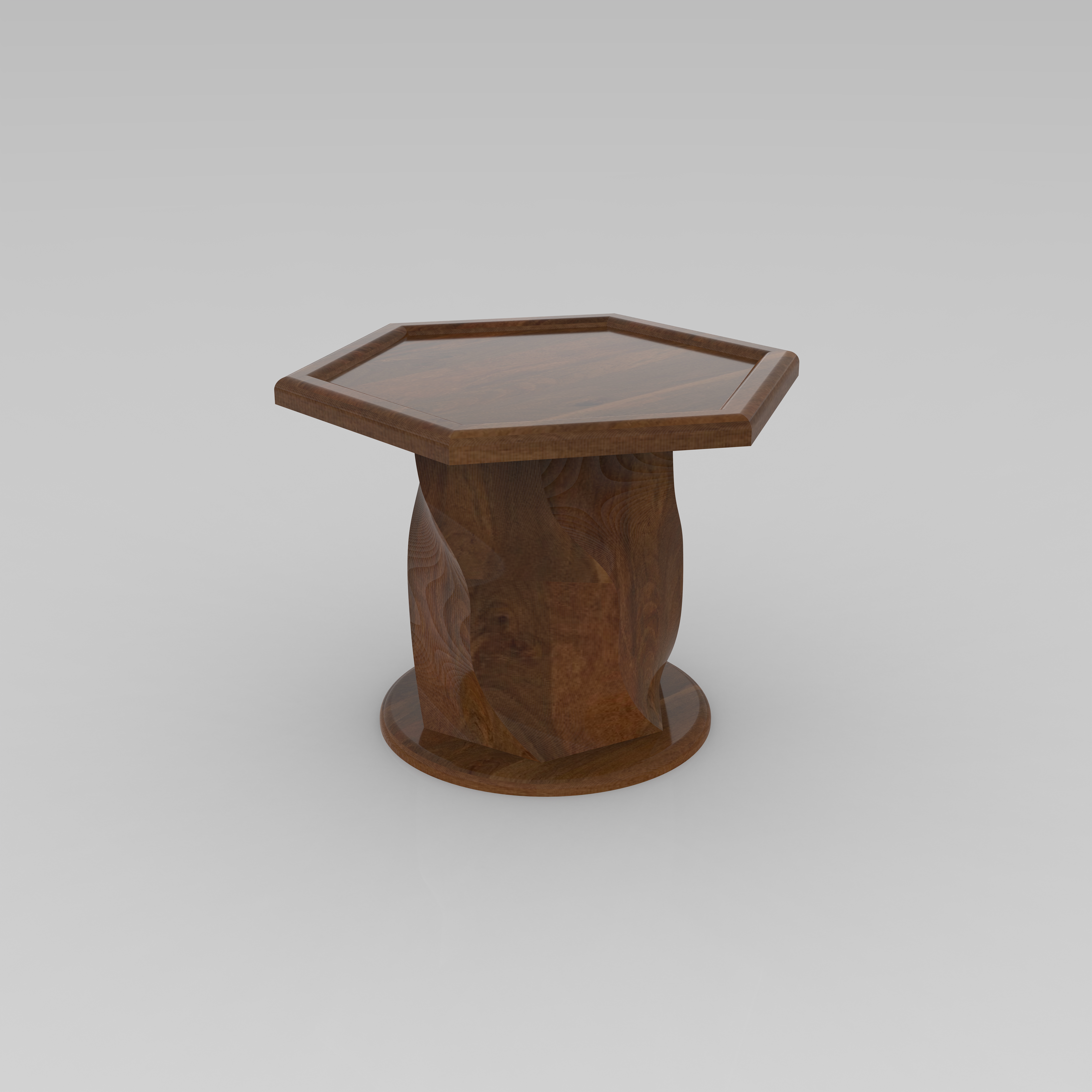 HexaAura 雕刻边桌