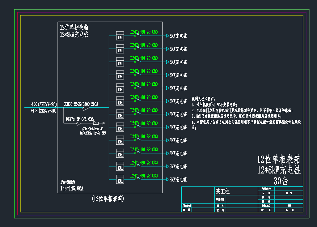 成套电气费控非金属表箱刀闸箱T接箱