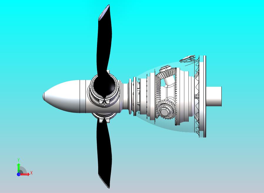 变矩螺旋桨总成