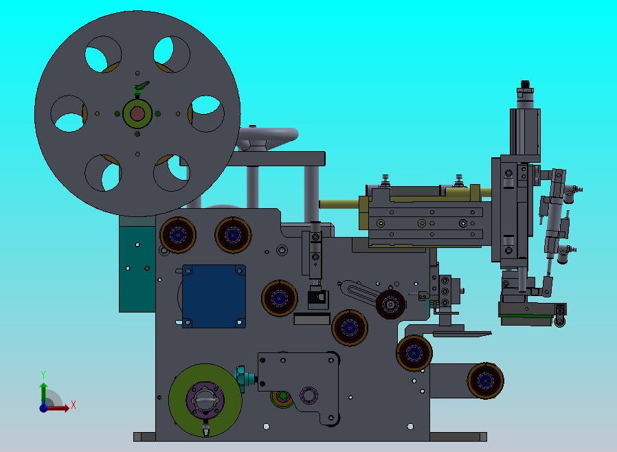 标签剥离机构，揭标机构
