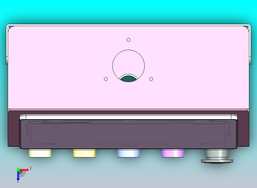 立式触摸屏组件