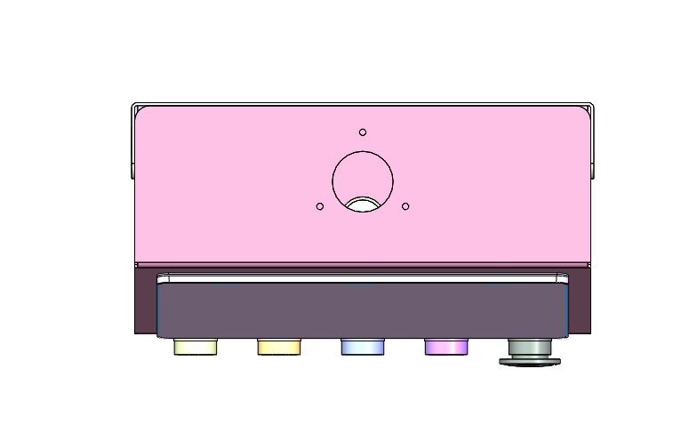 立式触摸屏组件