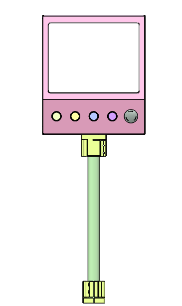 立式触摸屏组件