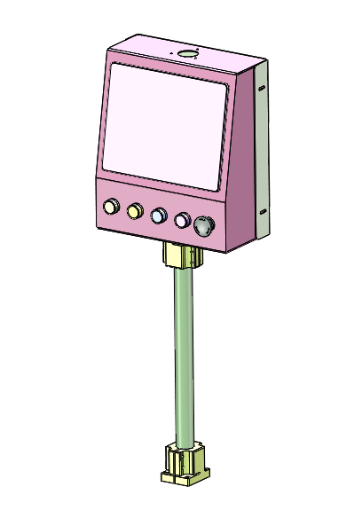 立式触摸屏组件