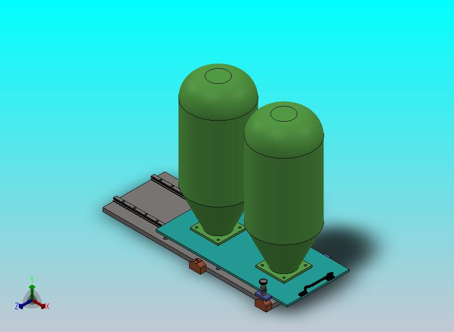 漏洞式料仓横移机构