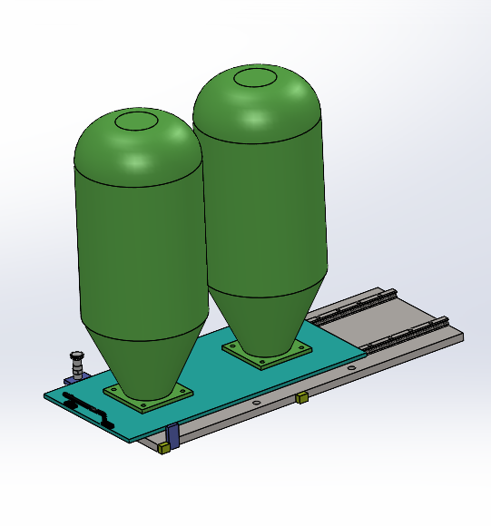 漏洞式料仓横移机构