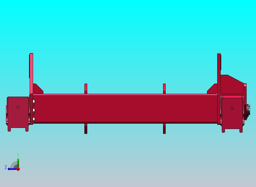 欧式5T双梁小车架