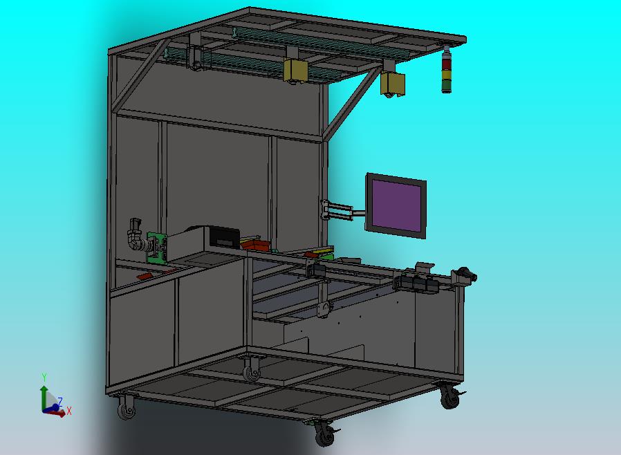 汽车内饰件EOL检测站