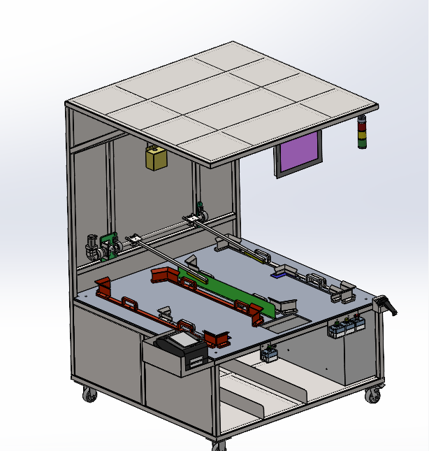 汽车内饰件EOL检测站
