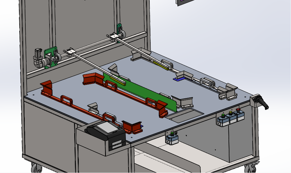 汽车内饰件EOL检测站