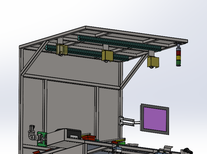 汽车内饰件EOL检测站